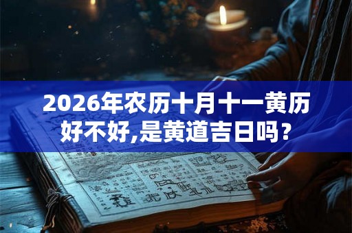 2026年农历十月十一黄历好不好,是黄道吉日吗? 2026年农历十月十一黄历好不好,是黄道吉日吗?