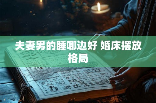 夫妻男的睡哪边好 婚床摆放格局