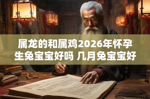 属龙的和属鸡2026年怀孕生兔宝宝好吗 几月兔宝宝好
