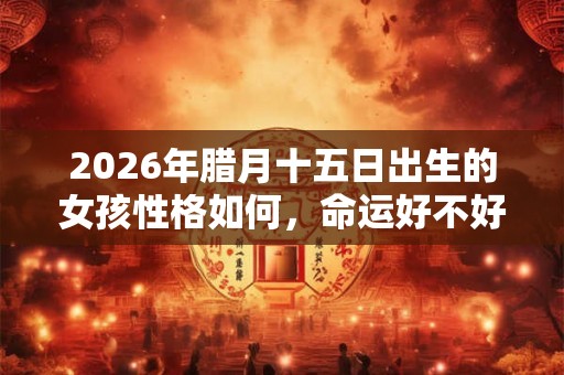 2026年腊月十五日出生的女孩性格如何，命运好不好？