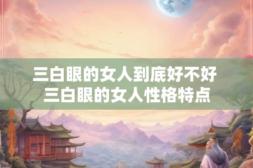三白眼的女人到底好不好 三白眼的女人性格特点