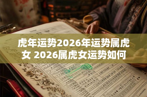 虎年运势2026年运势属虎女 2026属虎女运势如何