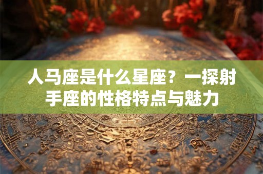 人马座是什么星座？一探射手座的性格特点与魅力