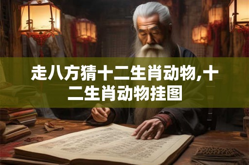 走八方猜十二生肖动物,十二生肖动物挂图