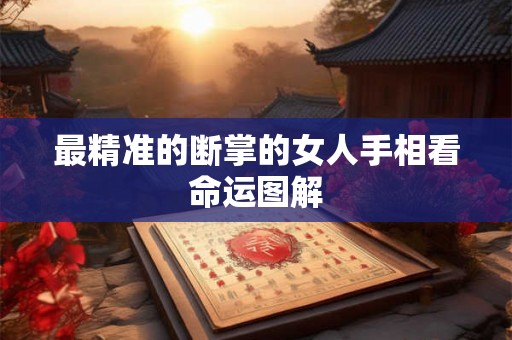 最精准的断掌的女人手相看命运图解