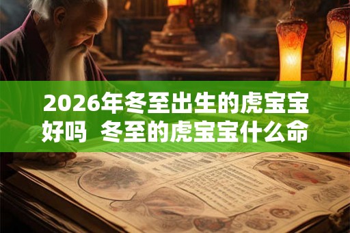 2026年冬至出生的虎宝宝好吗  冬至的虎宝宝什么命运