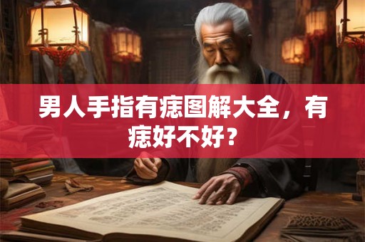男人手指有痣图解大全，有痣好不好？