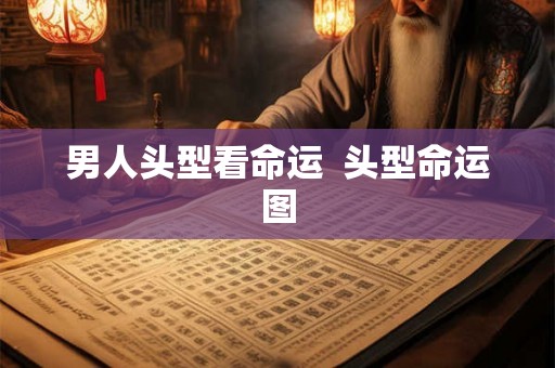 男人头型看命运  头型命运图
