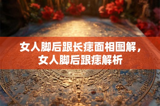 女人脚后跟长痣面相图解，女人脚后跟痣解析