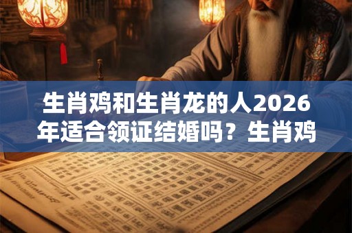 生肖鸡和生肖龙的人2026年适合领证结婚吗？生肖鸡的婚配如何？