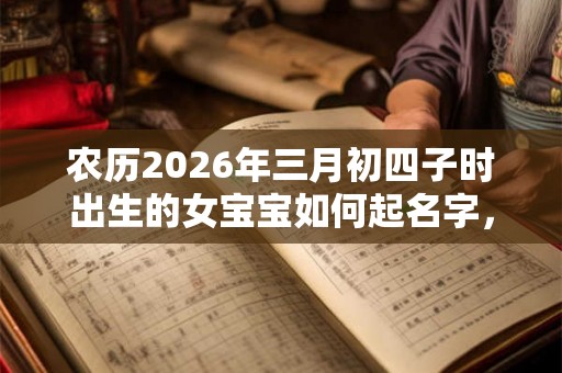 农历2026年三月初四子时出生的女宝宝如何起名字,五行属什么 农历2026年三月初四子时出生的女宝宝如何起名字,五行属什么