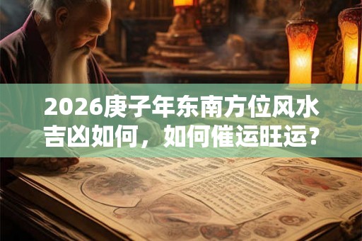 2026庚子年东南方位风水吉凶如何，如何催运旺运？