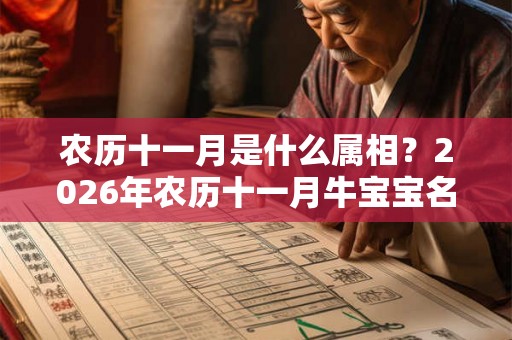 农历十一月是什么属相？2026年农历十一月牛宝宝名字