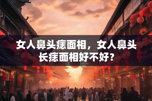 女人鼻头痣面相,女人鼻头长痣面相好不好? 女人鼻头痣面相,女人鼻头长痣面相好不好?