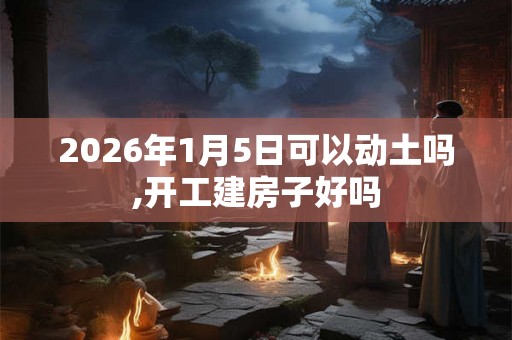 2026年1月5日可以动土吗,开工建房子好吗