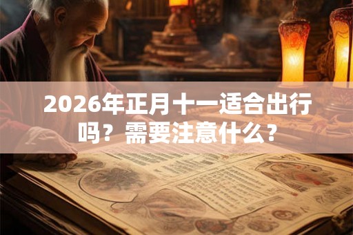 2026年正月十一适合出行吗？需要注意什么？