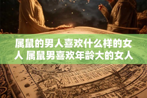 属鼠的男人喜欢什么样的女人 属鼠男喜欢年龄大的女人吗