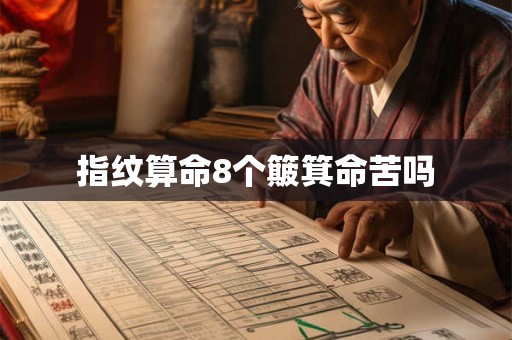 指纹算命8个簸箕命苦吗