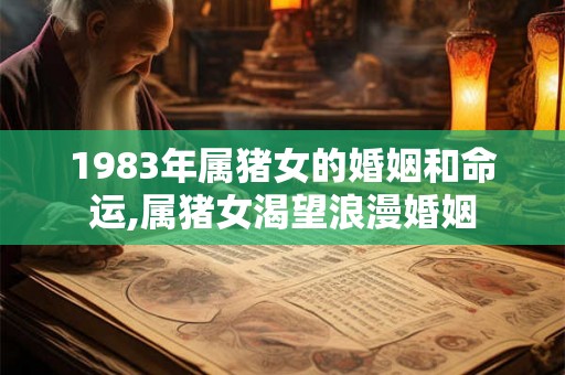 1983年属猪女的婚姻和命运,属猪女渴望浪漫婚姻 1983年属猪女的婚姻和命运,属猪女渴望浪漫婚姻