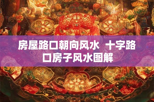 房屋路口朝向风水  十字路口房子风水图解