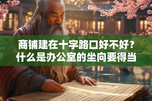 商铺建在十字路口好不好？什么是办公室的坐向要得当？