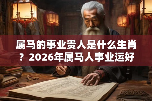 属马的事业贵人是什么生肖?2026年属马人事业运好吗? 属马的事业贵人是什么生肖?2026年属马人事业运好吗?