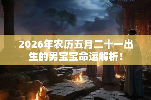 2026年农历五月二十一出生的男宝宝命运解析! 2026年农历五月二十一出生的男宝宝命运解析!