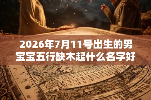 2026年7月11号出生的男宝宝五行缺木起什么名字好听