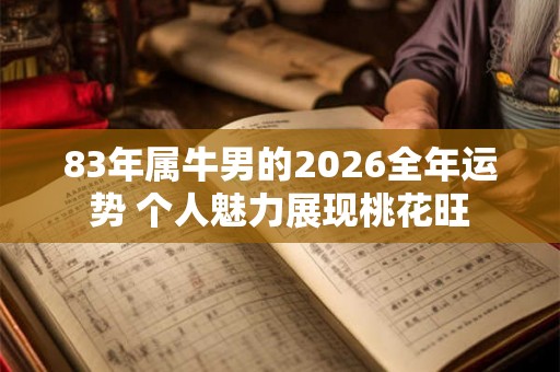 83年属牛男的2026全年运势 个人魅力展现桃花旺