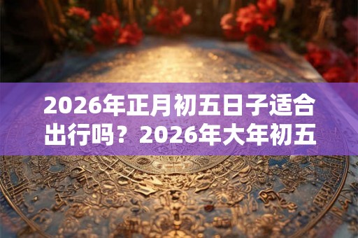 2026年正月初五日子适合出行吗?2026年大年初五卦象? 2026年正月初五日子适合出行吗?2026年大年初五卦象?