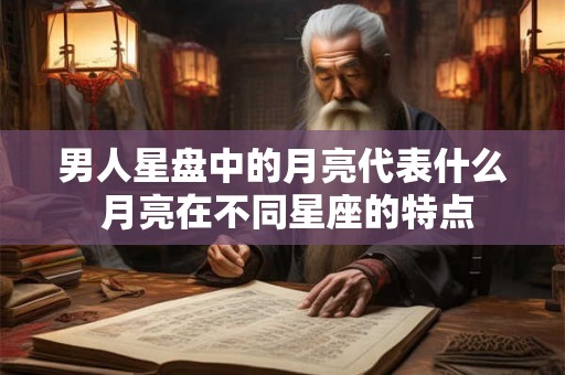 男人星盘中的月亮代表什么 月亮在不同星座的特点