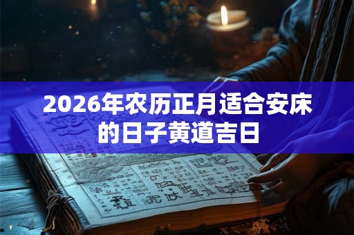 2026年农历正月适合安床的日子黄道吉日 2026年农历正月适合安床的日子黄道吉日