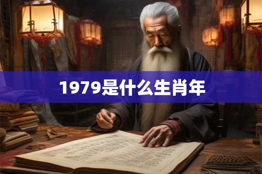1979是什么生肖年 1979是什么生肖年