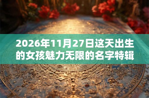 2026年11月27日这天出生的女孩魅力无限的名字特辑