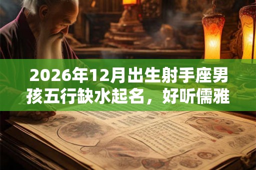 2026年12月出生射手座男孩五行缺水起名,好听儒雅的名字 2026年12月出生射手座男孩五行缺水起名,好听儒雅的名字