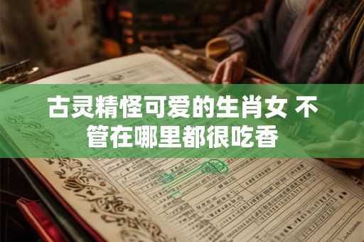 古灵精怪可爱的生肖女 不管在哪里都很吃香