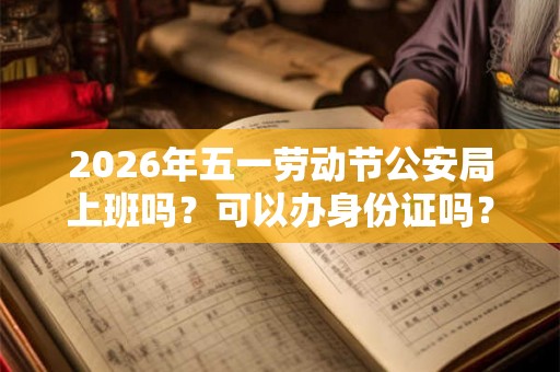 2026年五一劳动节公安局上班吗？可以办身份证吗？