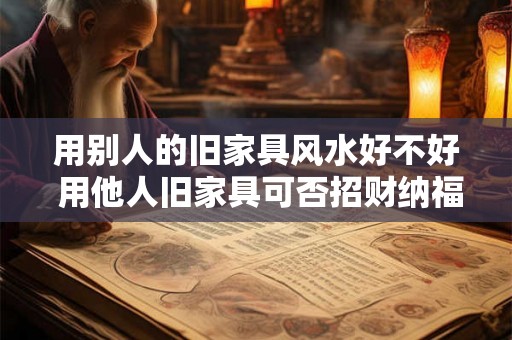 用别人的旧家具风水好不好 用他人旧家具可否招财纳福