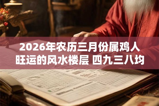 2026年农历三月份属鸡人旺运的风水楼层 四九三八均可以 2026年农历三月份属鸡人旺运的风水楼层 四九三八均可以