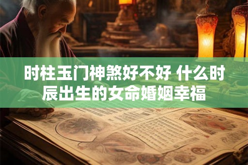 时柱玉门神煞好不好 什么时辰出生的女命婚姻幸福