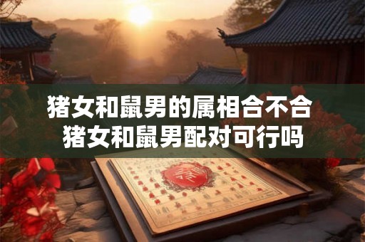 猪女和鼠男的属相合不合 猪女和鼠男配对可行吗