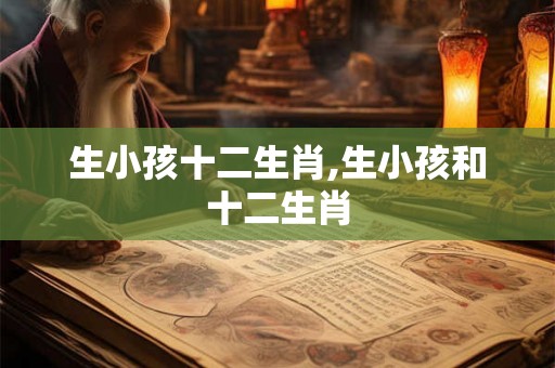 生小孩十二生肖,生小孩和十二生肖