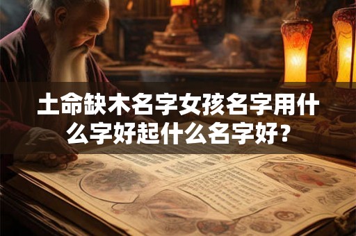 土命缺木名字女孩名字用什么字好起什么名字好? 土命缺木名字女孩名字用什么字好起什么名字好?