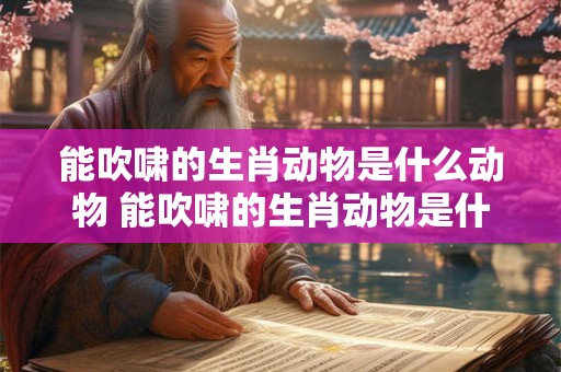 能吹啸的生肖动物是什么动物 能吹啸的生肖动物是什么动物呢