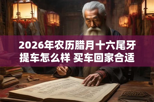2026年农历腊月十六尾牙提车怎么样 买车回家合适吗