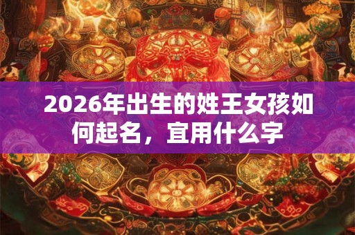 2026年出生的姓王女孩如何起名,宜用什么字 2026年出生的姓王女孩如何起名,宜用什么字