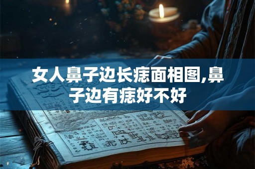 女人鼻子边长痣面相图,鼻子边有痣好不好