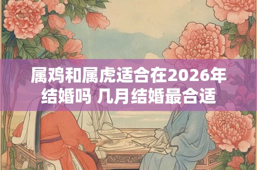属鸡和属虎适合在2026年结婚吗 几月结婚最合适 属鸡和属虎适合在2026年结婚吗 几月结婚最合适