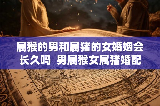 属猴的男和属猪的女婚姻会长久吗  男属猴女属猪婚配合不合