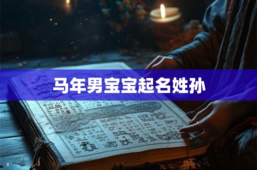 马年男宝宝起名姓孙 马年男宝宝起名姓孙